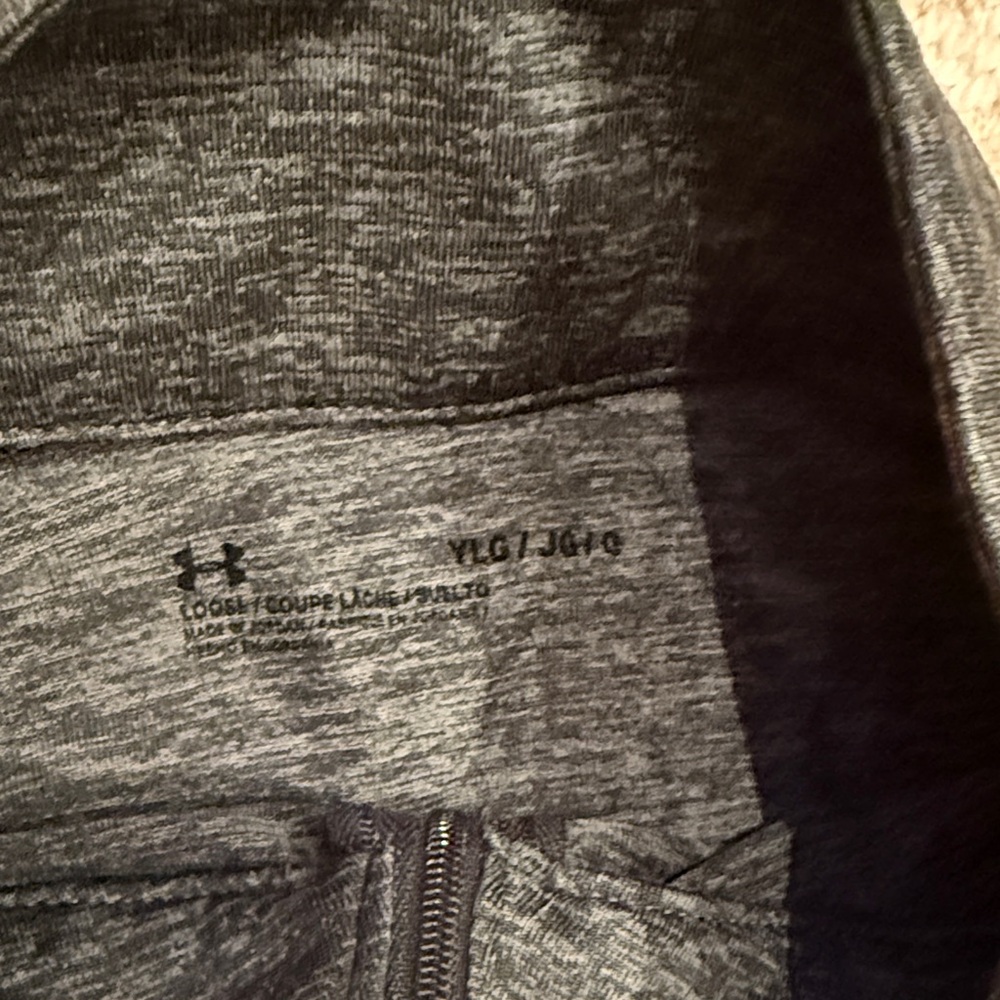 Under Armour Charcoal Zip-Up Jacket